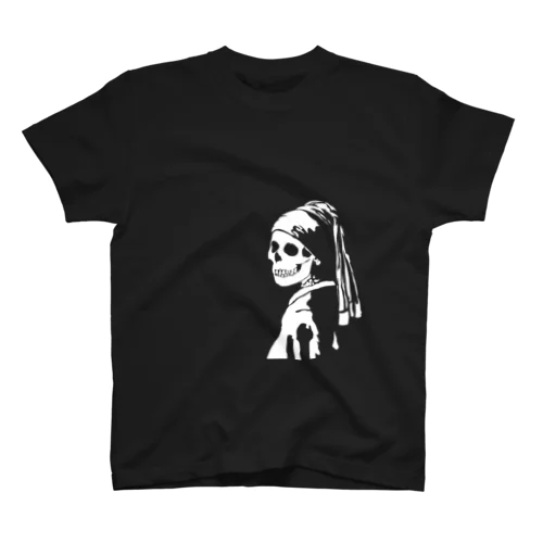 フェルメール黒Tシャツ2 スタンダードTシャツ