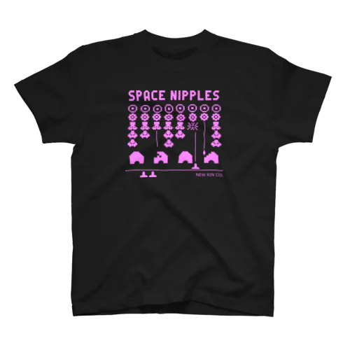 SPACE NIPPLES Regular Fit T-Shirt