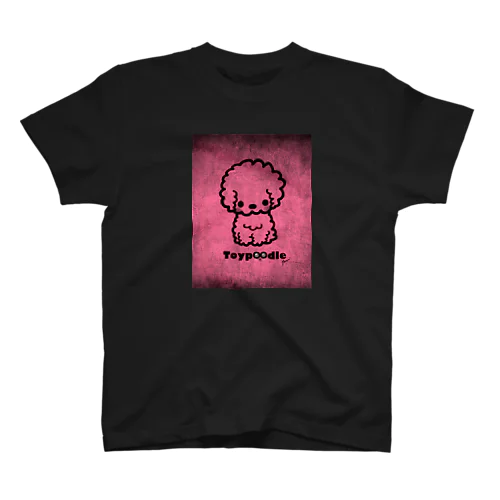 トイプードル🐾pink スタンダードTシャツ