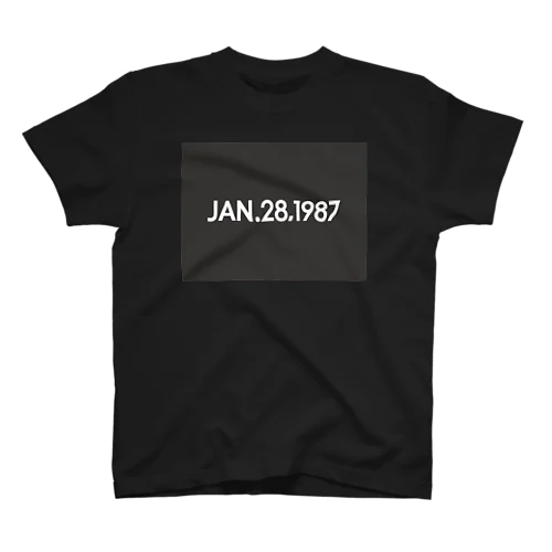 JAN.28,1987 Regular Fit T-Shirt
