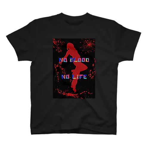 NO BLOOD NO LIFE Regular Fit T-Shirt