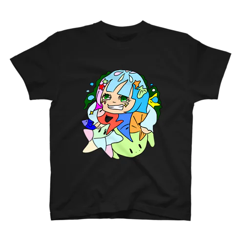 クラゲ少女 Regular Fit T-Shirt