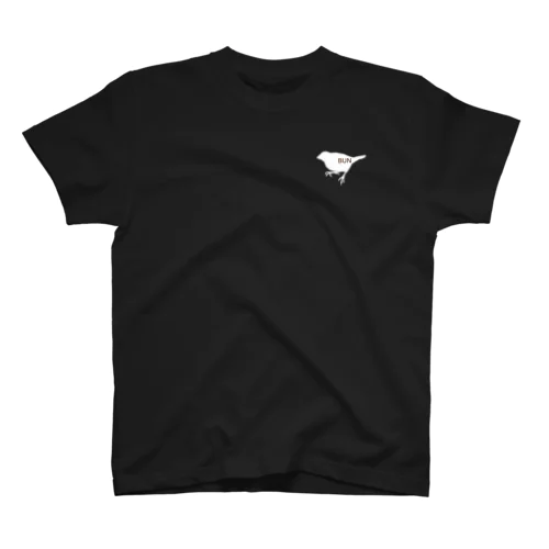 BUNBUN文鳥シルエット４ Regular Fit T-Shirt