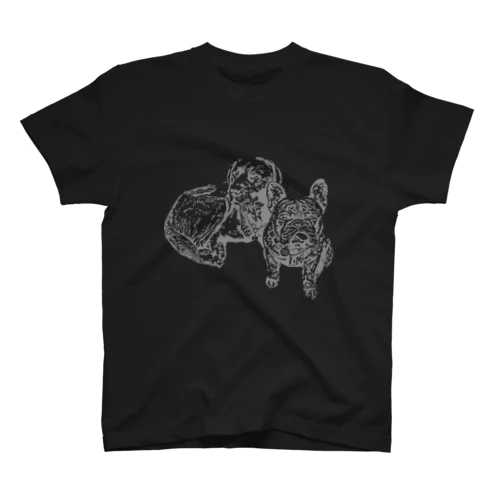 ３周年記念デザイン（犬） Regular Fit T-Shirt