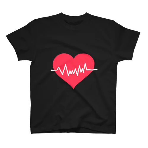 Heart ECG スタンダードTシャツ