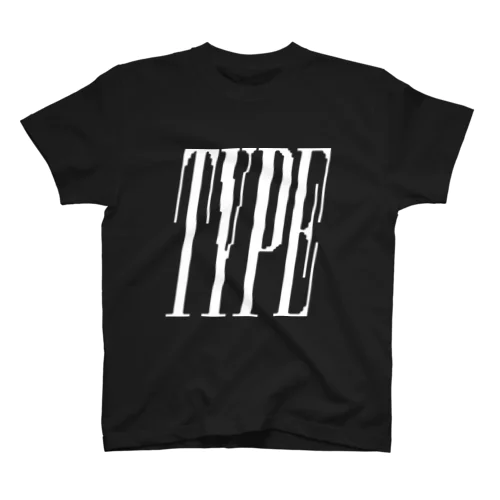 TYPE T-Pixel Slanted tee Regular Fit T-Shirt