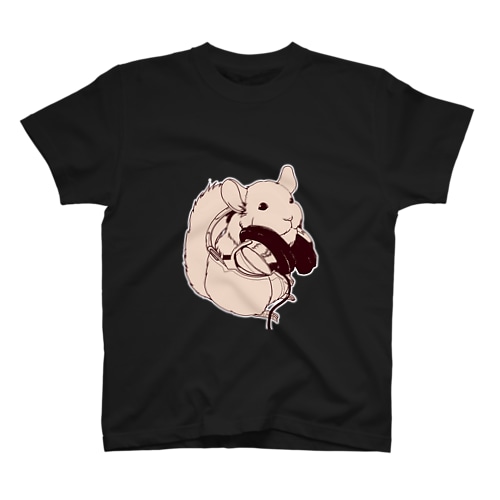 ヘッドフォンチンチラシリーズ Regular Fit T-Shirt