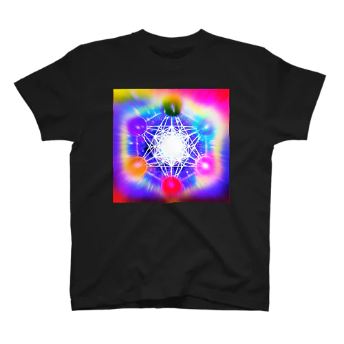 七星陣メタトロン🔯カラフル🌈 スタンダードTシャツ