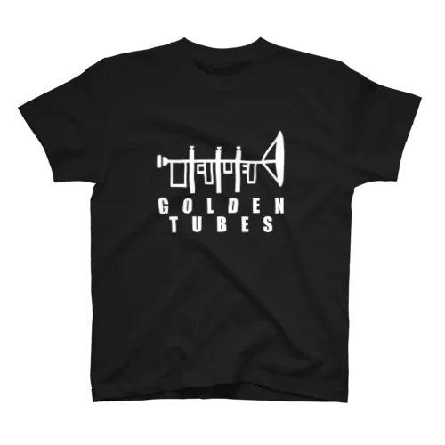 GOLDEN TUBES -white- スタンダードTシャツ