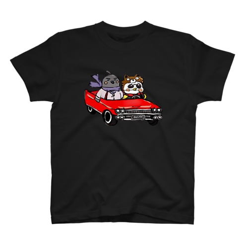 狼旅団コラボTシャツwithはとようすけ Regular Fit T-Shirt
