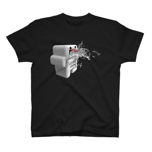 骨ジロー（吐き散らす） Regular Fit T-Shirt