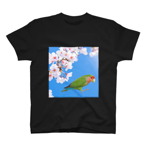 コザクラインコ　はみちゃん スタンダードTシャツ