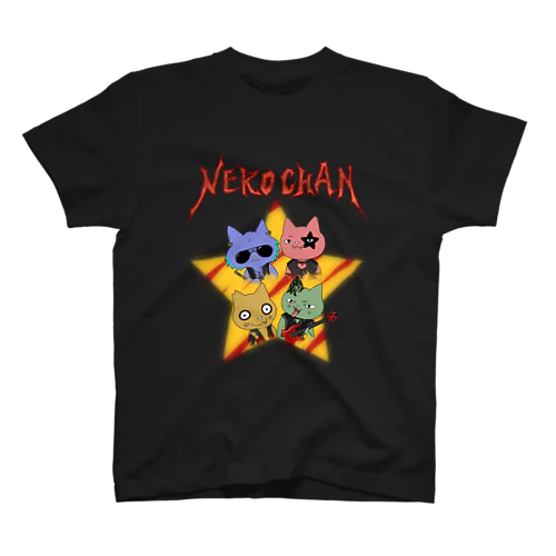 NEKO CHAN ロック Regular Fit T-Shirt