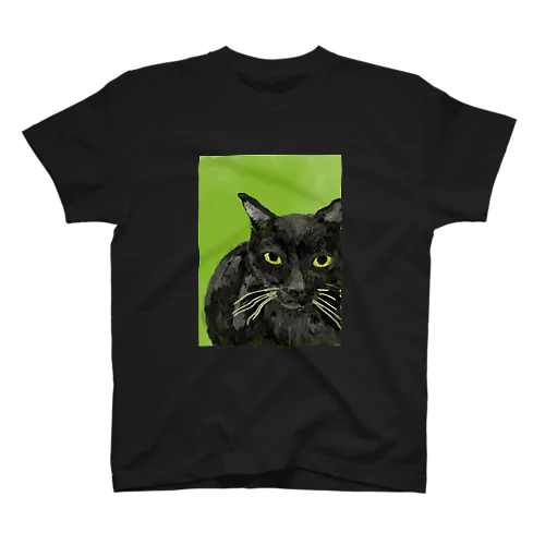 Kote the black cat スタンダードTシャツ