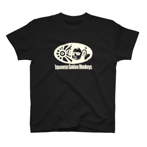 【Logo:Ivory】Japanese Golden Monkeys 1 スタンダードTシャツ