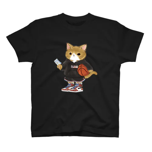 BASKE CAT　スニーカーを履いた猫のブランド Regular Fit T-Shirt