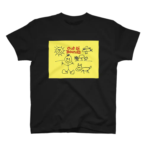 アウト・オブ・バウンズくん　の休日 スタンダードTシャツ