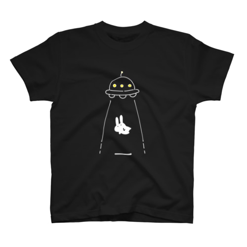 UFOにつれてかれるうさぎ Regular Fit T-Shirt