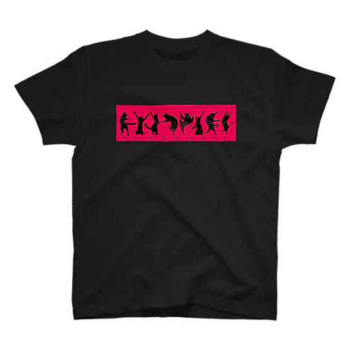 黒猫拳奥義の書(赤) Regular Fit T-Shirt