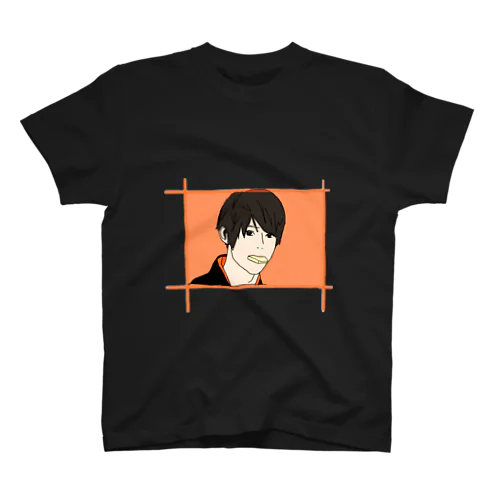 食べてる 男の子  __フーディー スタンダードTシャツ