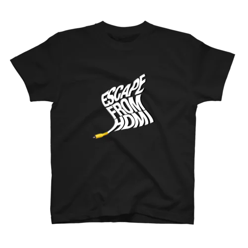 ESCAPE FROM HDMI Regular Fit T-Shirt