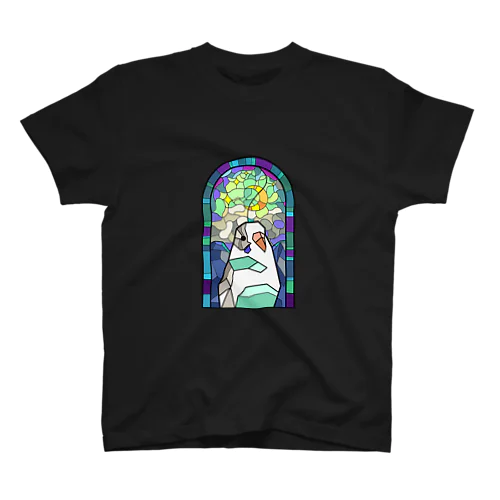 聖パロット教会・セキセイ（白） Regular Fit T-Shirt