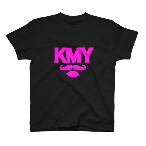 KMYロゴPINK Regular Fit T-Shirt