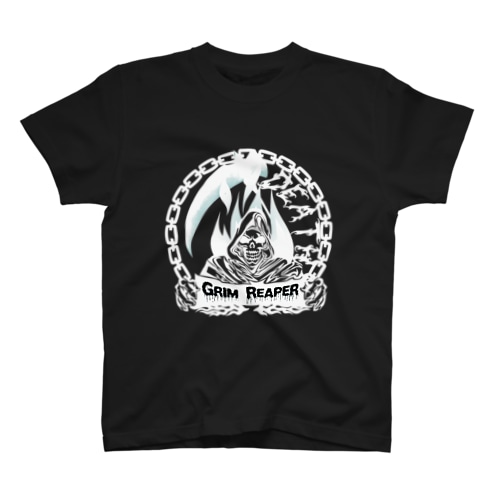 GRIM REAPER WHT Regular Fit T-Shirt