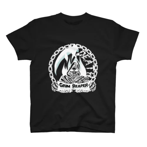 GRIM REAPER WHT スタンダードTシャツ