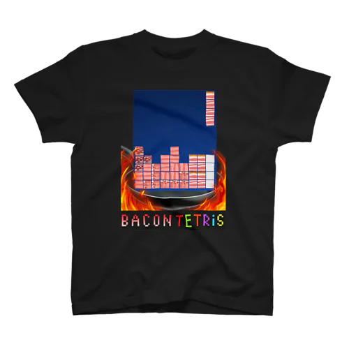 BACON TETRIS/ベーコンテトリス Regular Fit T-Shirt