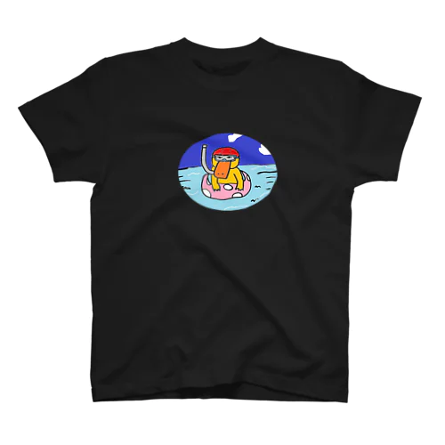 カモノハシ、海に出る スタンダードTシャツ