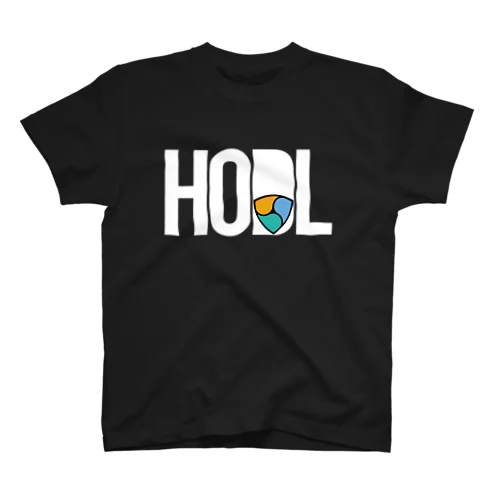 HODL XEM whitefont スタンダードTシャツ