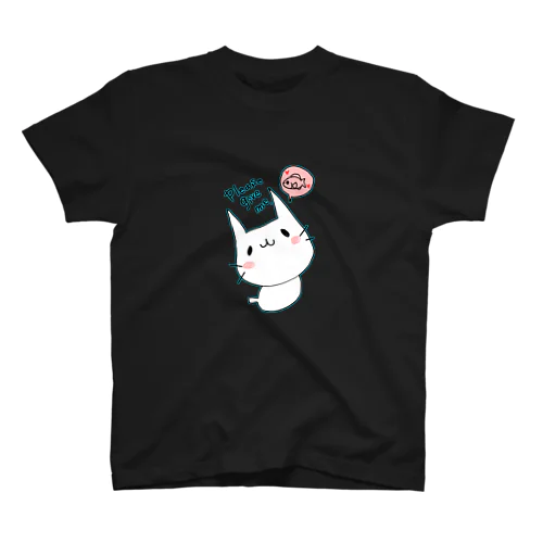 ぽよぽよにゃんこ Regular Fit T-Shirt