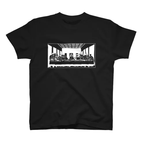 白版_最後の晩餐 スタンダードTシャツ