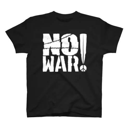 NOWAR! -white- スタンダードTシャツ