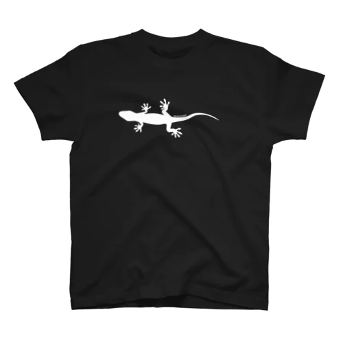 lizard（ヤモリ／ホワイト Regular Fit T-Shirt