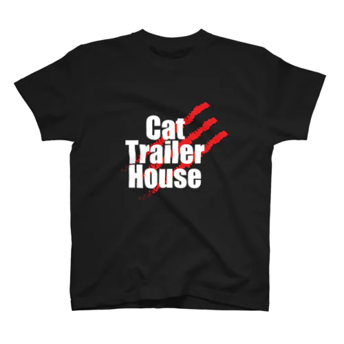 Cat Trailer House ロゴA スタンダードTシャツ