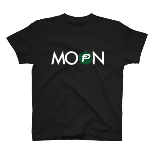 MOON POT whitefont スタンダードTシャツ