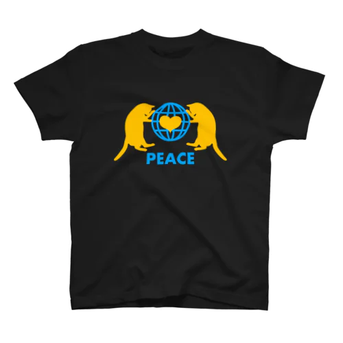 peace ウクライナカラー2 スタンダードTシャツ