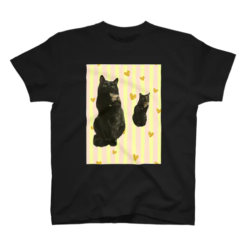 サビ猫親子 Regular Fit T-Shirt