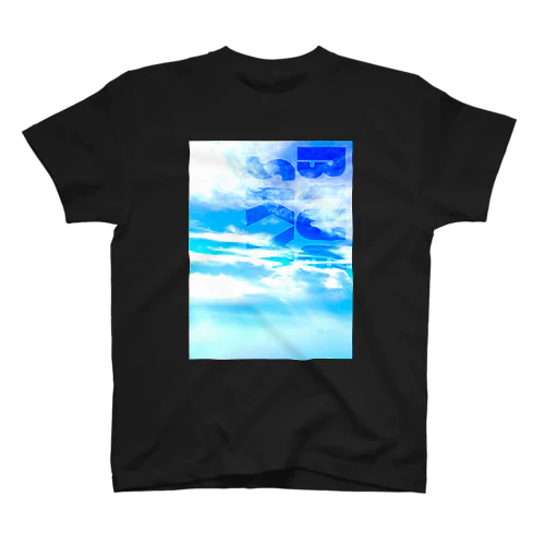 BLUE SKY rectangle スタンダードTシャツ