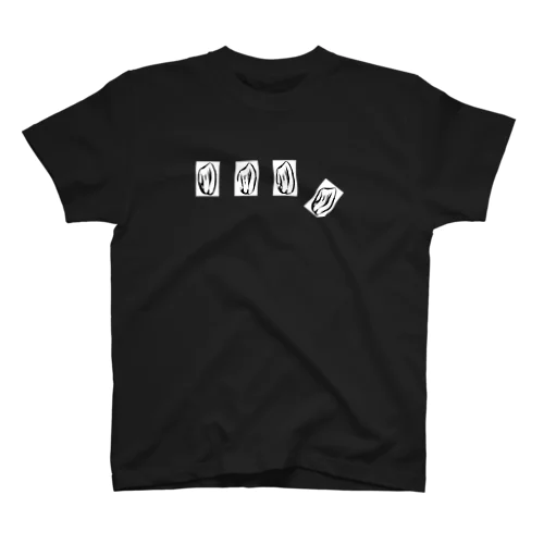 米粒たちT(黒) スタンダードTシャツ