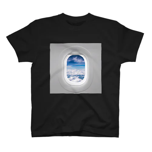 jet streamジェットストリーム 飛行機の窓から Regular Fit T-Shirt