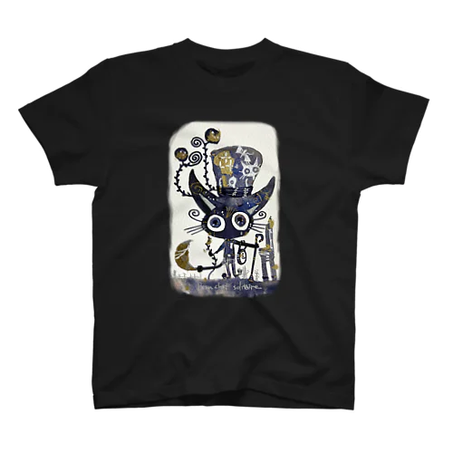 Beau chat solitaire スタンダードTシャツ