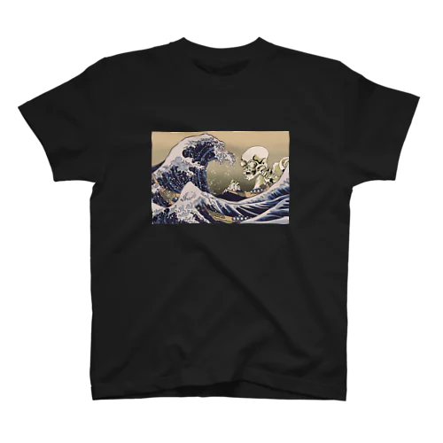 富士山に迫る（葛飾北斎と歌川国芳模写コラボ作品） Regular Fit T-Shirt