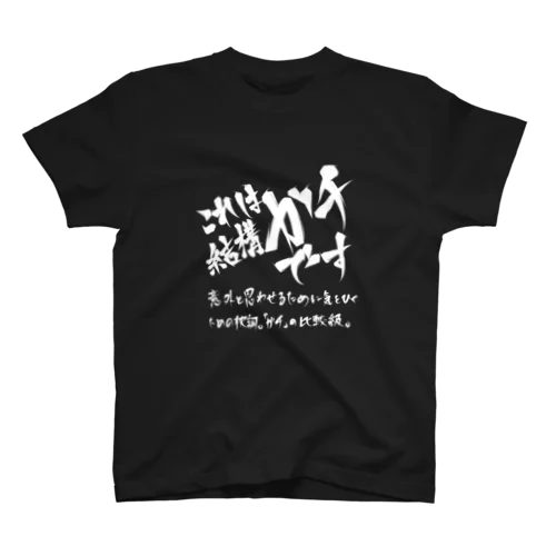 これは結構ガチです Regular Fit T-Shirt