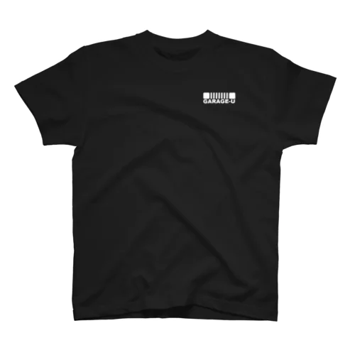 garage-uロゴ(白ロゴ) Regular Fit T-Shirt