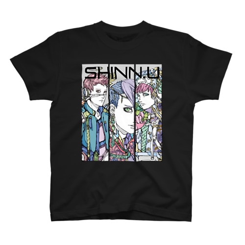 SANNIN（ロゴ白） Regular Fit T-Shirt