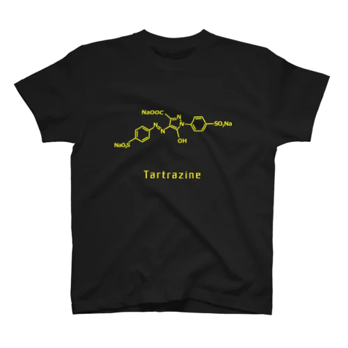 タートラジン(黄色4号)の化学式 スタンダードTシャツ