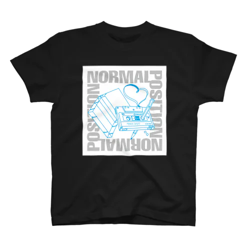 カセットテープ _NORMAL POSITION スタンダードTシャツ